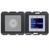 K.1 Radio Touch DAB+ Bluetooth z głośnikiem antracyt mat 30807006 HAGER