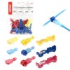 Zestaw Szybkozłączek odgałęźnych typu T 12V/24V 10A-24A na przewody 0,5-6,0mm2 AMIO 30szt