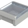 Bopla B 141306 PC-V0-G 7035 (96023225) - obudowa uniwersalna z przezroczystą pokrywą (151 x 125 x 60 mm)