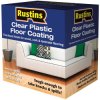 Rustins PCFS1000 Clear Plastic Floor Coating Kit Satin 1 Litre