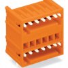 Złącze 10-pinowe raster: 3.81mm 2-rzędowe WAGO Montaż na płytce drukowanej