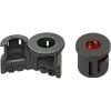Socket, black, for LED 3 mm, 10588AA01
