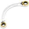 Draper Expert 03934 HI-TORQ® 2-Ring R. Half Moon Spanner 11x13mm