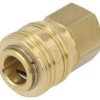 ES-14-I Szybkozłącze 0÷35bar mosiądz 41mm Gwint wew: G 1/4 1000l/min