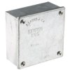 Puszka zaciskowa, Stal Galwanizowany 8 Knockouts 100mm x 100 mm x 50mm 20/25mm Knockout Size RS PRO