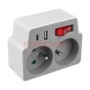 ROZDZIELACZ SIECIOWY P905+2XUSB