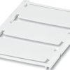 PA device marker, (L x W) 30 x 60 mm, white, sheet with 3 pcs, 0803228