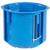Puszka instalacyjna podtynkowa pojedyncza do nidy 1x fi:60mm (68x60mm) IP30 z wkrętami, głęboka, łączona SIMET