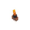 Przełącznik hebelkowy ON-OFF LED12V LIZAK ASW-14D żółty / PRK0016E