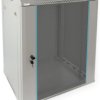 Szafa wisząca RWA1564-G 15U 19 szara 600x769x450mm 50kg