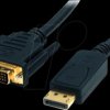 DP2DVI2MM6 Adapter cable, DisplayPort male to DVI male, 1.8 m