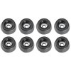 Adam Hall 4903M8AH rubber feet 8 pcs black durable for speaker assembly