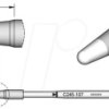 C245107 Lötspitze C245, Rundform, C245107/Ø 3,0 mm, gerade, High Thermal