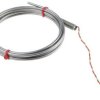 Termopara typ K do +1100C 2m kabel 100mm, Stal nierdzewna ANSI
