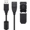 Przedłużacz Usb 2.0 Hi-Speed Z Klipsem Zabezpieczającym, Czarny - Długość...