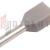 KR007508x2 GY Tulejka izolow. 2x 0,75mm2x8 100szt