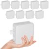 VIPLAST Puszka Natynkowa Hermetyczna Na Klik IP54 100x100x41mm Biała 10szt