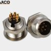 Wtyk Montażowy Mini 6 Pin Metalowy Talvico