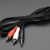 Adafruit 3.5mm Stereo to RCA (Composite Audio) Cable 6 feet