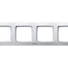 KARO Ramka 4 poczwórna do wyłączników IP44 biały RH-4S/00 OSPEL