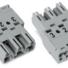 WAGO 770-253/062-000 Złącze męskie sieciowe WINSTA MIDI złącze męskie proste Łączna ilość styków: 3 25 A szary 100 szt.