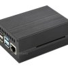 Waveshare Stripe Aluminum Cooling Case for Raspberry Pi 4, Built-In Active Radiator with Fins