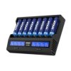 Ładowarka do akumulatorów 3.7V/1.2V XTAR VC8 USB-C