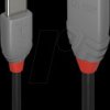 36895 USB 3.1 cable, A connector to C connector, 0.15 m