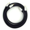 Kabel 2xRCA 2,5m HQ Premium Metalowe wtyki