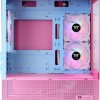 Thermaltake View 170 TG ARGB Bubble Pink Micro Tower Obudowa gamingowa różowy, niebieski