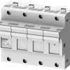 Siemens 3NW7162 3NW7162 Uchwyt cylindryczny bezpiecznika 50 A 690 V/AC 1 szt.