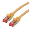 Kabel Krosowy Roline Cat.6 S/Ftp (Pimf), Poziom Komponentów, Lsoh, Żółty, 1,5 M