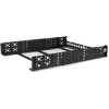 StarTech.com UNIRAILS2U 2U Fixed 19" Adjustable Depth Universal Server Rack Rai