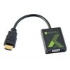 Konwerter Adapter HDMI na VGA D-Sub 1080p M/F Techly