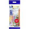 Staedtler 61SET8 Noris® jumbo ergonomic triangular 10 colours art pencils