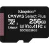 Karta pamięci z adapterem Kingston Canvas Select Plus SDCS2/256GB (256GB Class 10, Class U1, V10 + adapter)