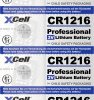 Ogniwo guzikowe CR 1216 XCell CR1216-B5 3 V 5 szt. 30 litowe