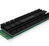 ICY BOX IB-M2HS-701 Radiator/radiator dysku SSD Czarny 1 szt.