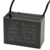 Kondensator rozruchowy do silnika 8µF 450VAC, CBB61, przewody 20 cm, 47 × 23 × 35 mm, EPERS