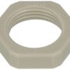 Nakrętka; A8220; poliamid; jasnoszary; M20; z gwintem metrycznym; Agro; RoHS