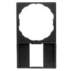 Ramka Do Etykiety 18X27mm Czarna Zbz33