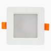 Led Line Lite Downlight Plafon Molly 5W 450Lm 3000K Ciepła Kwadrat Podtynk 3...
