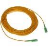 Patchcord światłowód 9/125 20m SM SC APC FTTH zielony-zielony