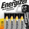 4 x Bateria alkaiczna ENERGIZER ALKALINE POWER LR6 AA