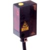 Czujnik laserowy odbiciowy 27x16x12mm Sn: 22-130mm 11-30V DC PNP NC/NO kabel 2m IP67 PT140400
