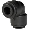 Angle connector, L 87.7 mm, 10 bar, POM, for hose, 110311