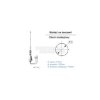 Antena sam. AAS-4.03 473mm podstawa anteny z przewodem