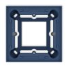 ICON Puszka natynkowa pojedyncza kwadratowa ICON navy blue 64PUK-1