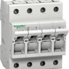 Fuse load-break switch, 4 pole, 16 A, 400 V, (W x H x D) 72 x 88 x 74 mm, fixed mounting, MGN01716