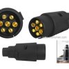 Wtyk przyczepa-hak 7 PIN 12/24V PCV LTC 0564